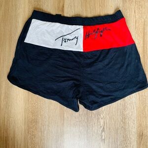 Tommy Hilfiger Women or Unisex’s Navy Blue Athletic Shorts 100% Organic Cotton